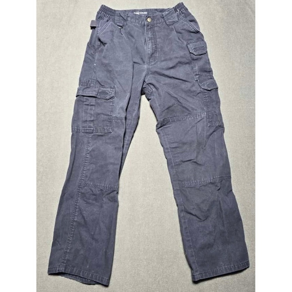 5.11 Tactical‎ Series Cargo Pants Mens 30x30 Navy Blue Work Utility 74251